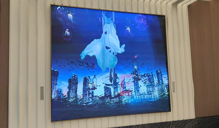 溫州蒼南學府P2小間距LED顯示屏項目
